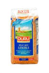 Duru Red Lentils Halves, 1kg